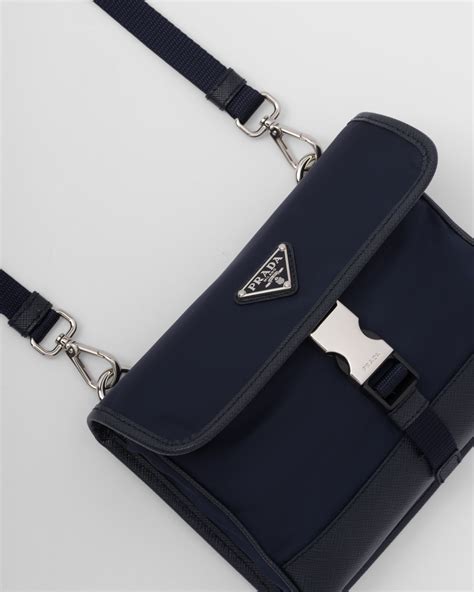 prada nylon and saffiano cell phone case|Re.